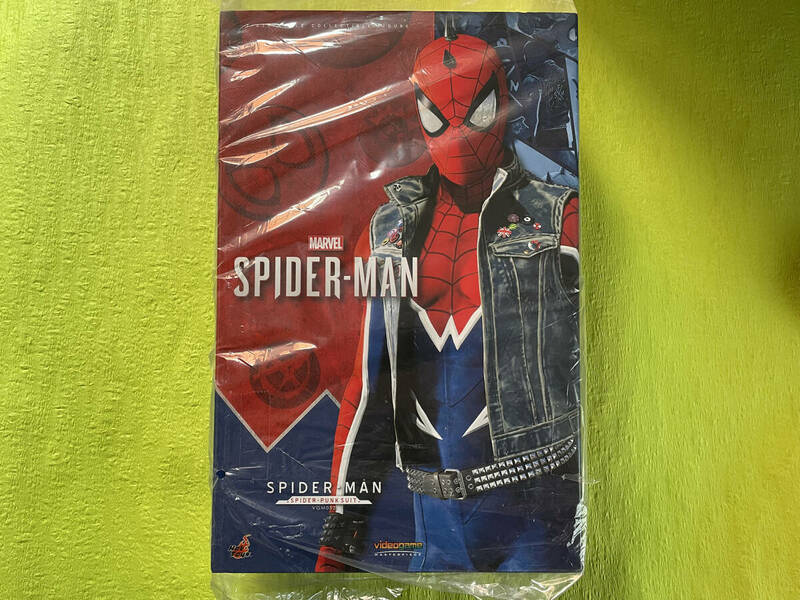 【未開封】ホットトイズ ビデオゲーム・マスターピース Marvel's Spider-man スパイダーマン スパイダー・パンク・スーツ版 hottoys