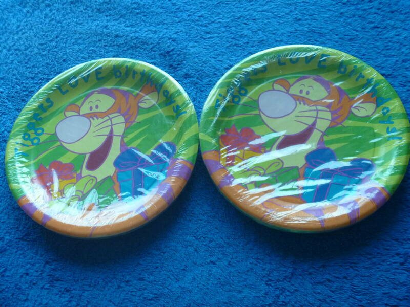 TIGGER PAPER PLATE 16枚新品 491