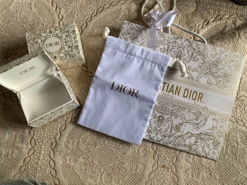 Christian Dior ノベルティ ジュエリーBOX 巾着 ショッパー ディオール ポーチ サンプルオマケ ギフト プレゼント