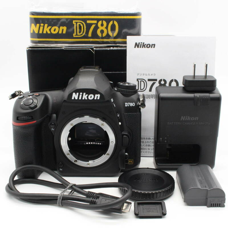 ★極上品★Nikon D780 ボディ ショット数6456★4748