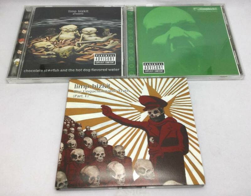 【limp bizkit CD3点】Chocolate Starfish & The Hot Dog Flavored Water / Results May Vary / The Unquestionable Truth Part.1