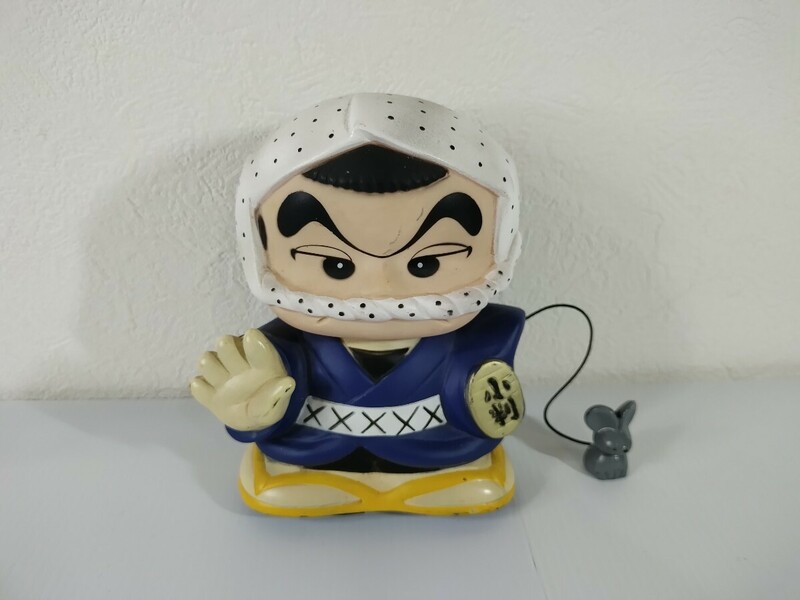 【送料無料】日本製　ソフビ　おしゃべり人形　フィギュア　レトロ　現状品