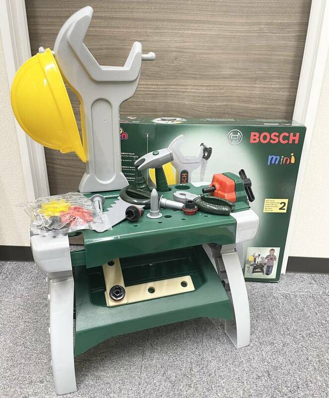【GO 6774】1円スタート Klein クライン BOSCH Work-Bench ボッシュ ワークベンチセット 工具 おもちゃ 子供用品 中古 一部破損有 現状品