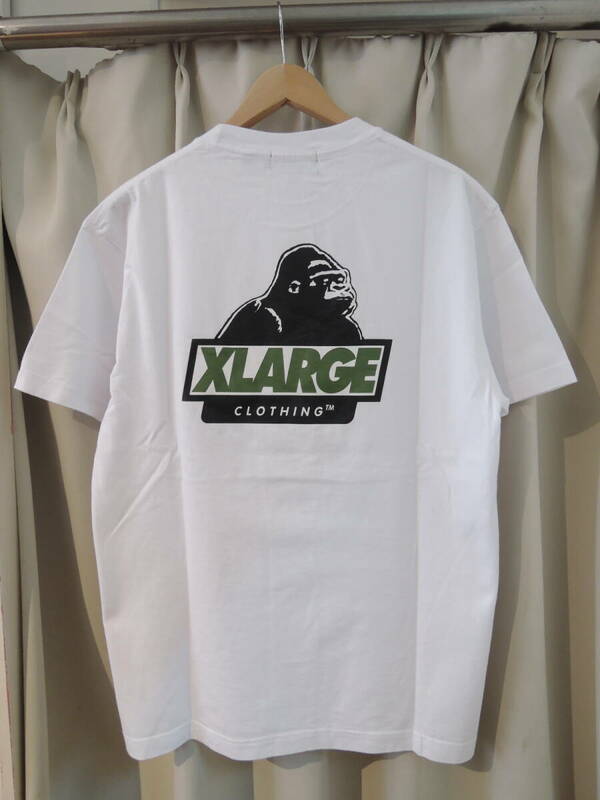 X-LARGE エクストララージ XLARGE SLANTED OG S/S TEE Mサイズ 白 2024 最新人気品 送料\230~　