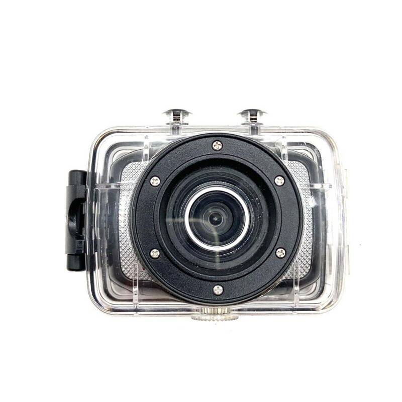 エレコム ELECOM アクションカメラ ACAM-H01SBK ブラック 防水