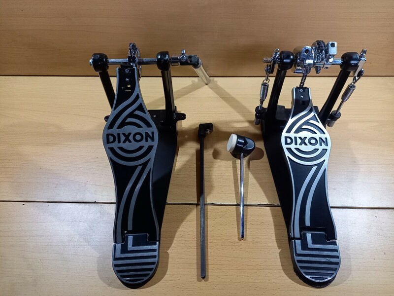【S】DIXON バスドラム用　ツインペダル　楽器　音楽