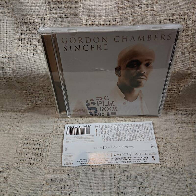 GORDON CHAMBERS SINCERE 　CD　送料定形外郵便250円発送 [Ac]帯付き