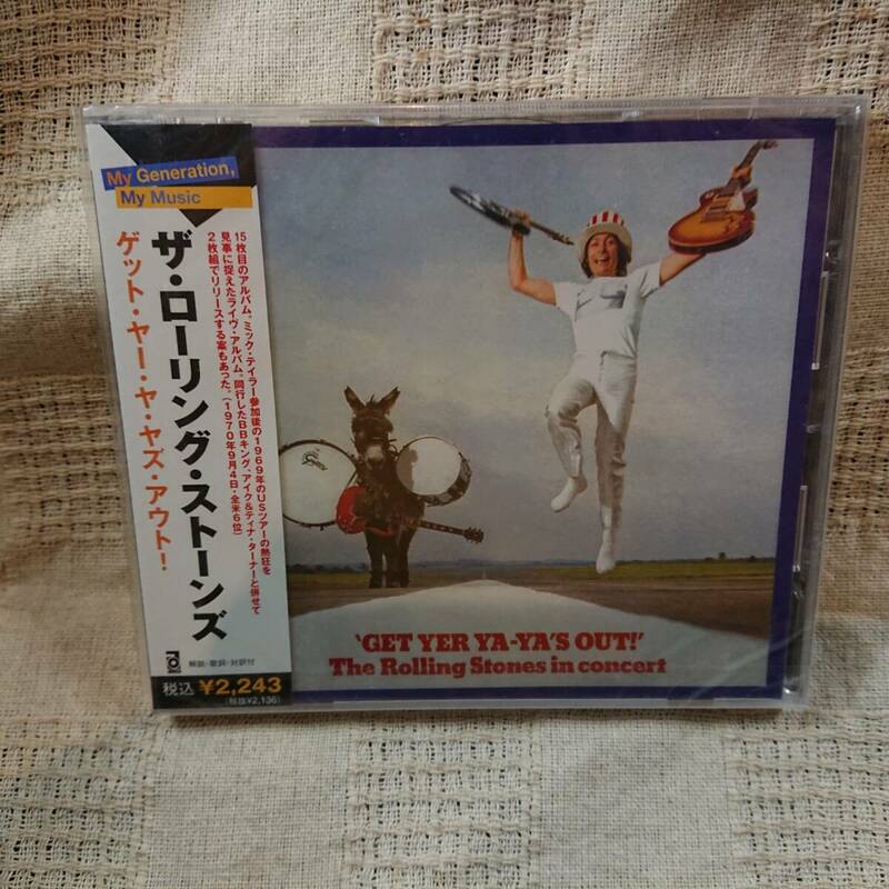 GET YER YA YAS OUT THE ROLLING STONES 　ザ・ローリング・ストーンズ 　未開封　CD　帯付き　送料定形外郵便250円発送[Ad] 