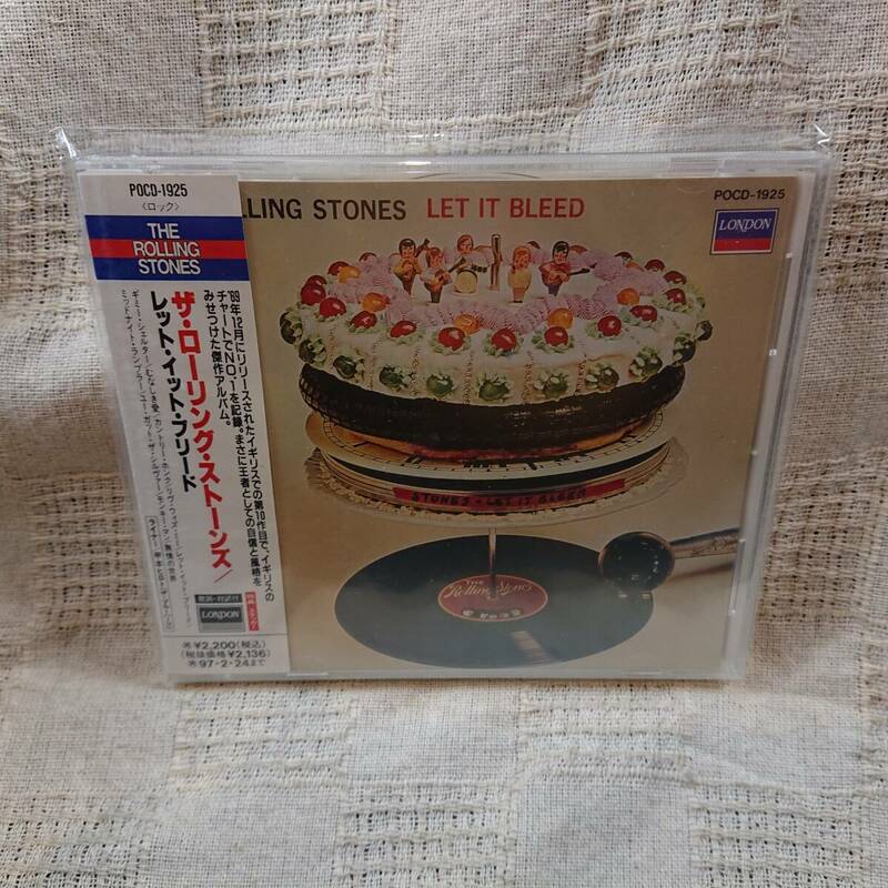 LET IT BLEED THE ROLLING STONES 　ザ・ローリング・ストーンズ CD 帯付き　送料定形外郵便250円発送[Ad] 