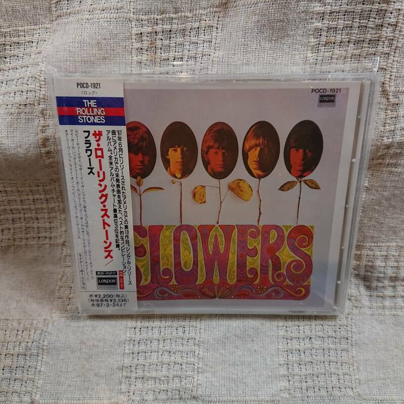 FLOWERS　THE ROLLING STONES 　ザ・ローリング・ストーンズ CD 帯付き　送料定形外郵便250円発送[Ad] 