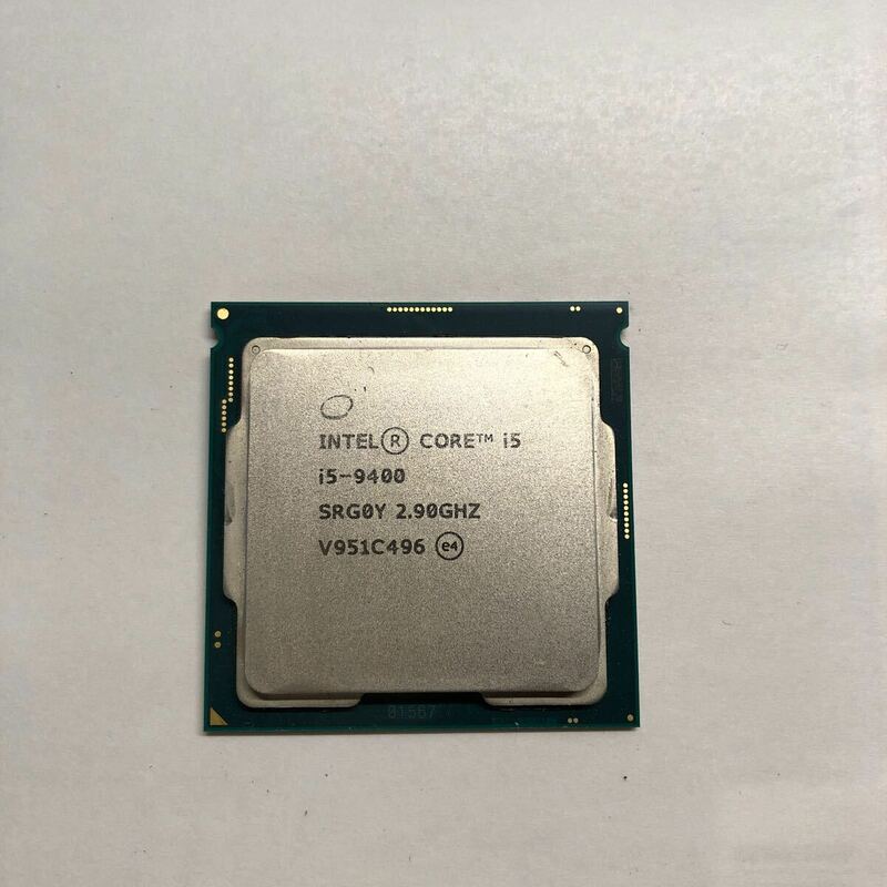 Intel Core i5-9400 SRG0Y 2.90GHz /191