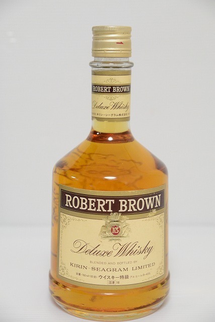 ロバートブラウン　特級　沼津　表記　旧ラベル　レア　古酒　ビンテージ　ROBERT BROWN