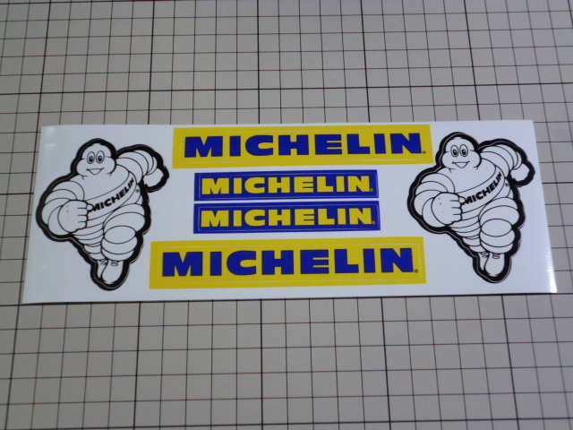 正規品 MICHELIN ステッカー 当時物 です(1シート) ミシュラン Michelin Man ミシュランマン Bibendum ビバンダム 