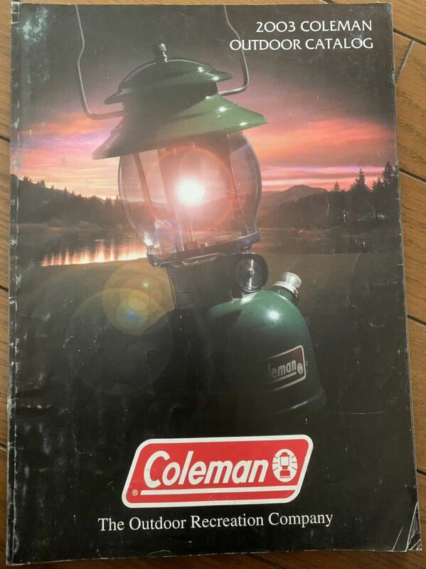 ♪ コールマン カタログ 2003-2008年版 ６冊セット・COLEMAN OUTDOOR PRODUCTS CATLOG 2003-2008・非売品・レア ♪