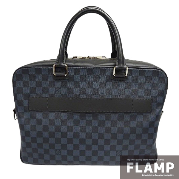 LOUIS VUITTON ルイヴィトン ポルトドキュマン ビジネスバッグ オセアン ダミエ・コバルト N41347 メンズ ファッション【中古】