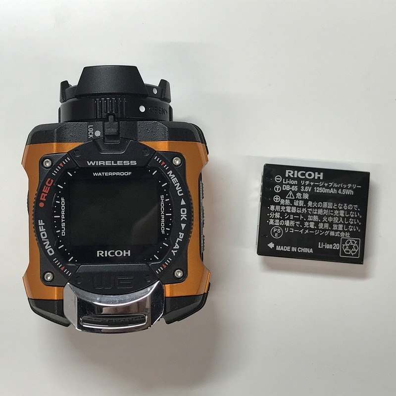 カシオ CASIO アクションカメラ オレンジ WG-M1