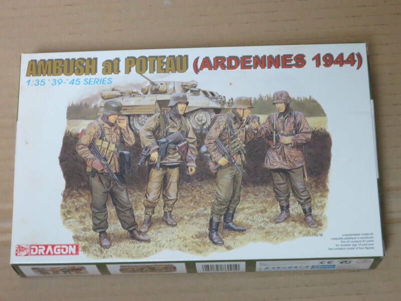 AMBUSH at POTEAU(ARDENNES1944) ポトー迎撃戦 武装親衛隊 擲弾兵 アルデンヌ 194　6091 DORAGON ドラゴン 模型 プラモデル