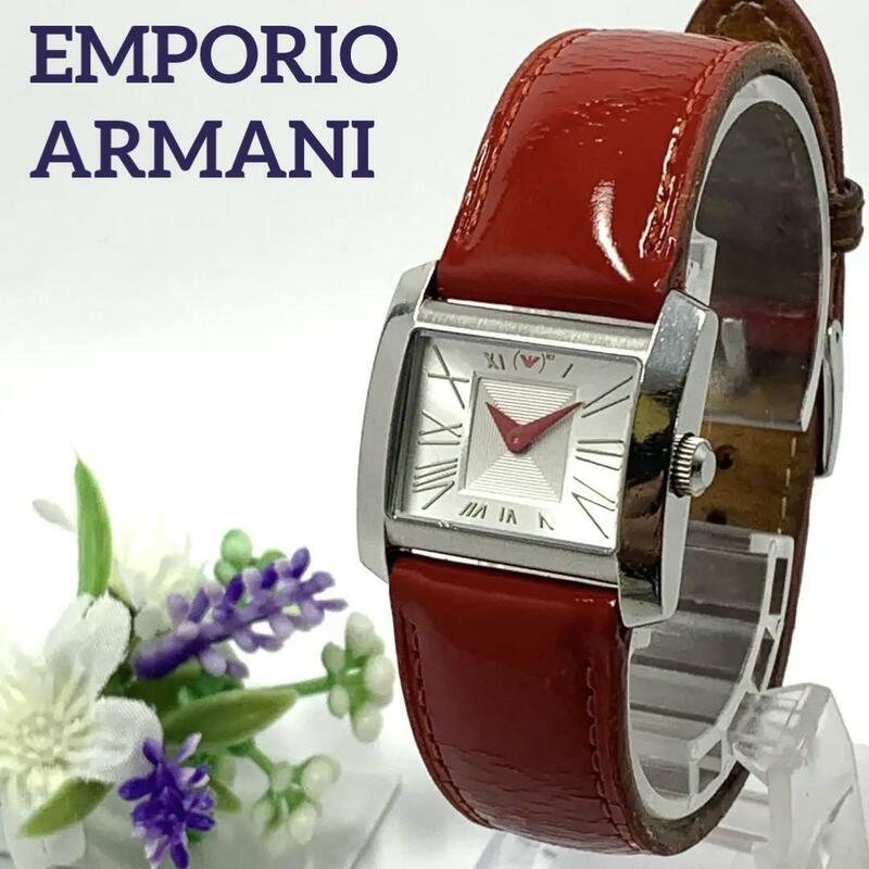 346 EMPORIO ARMANI エンポリオ アルマーニ レディース 腕時計 クオーツ式 新品電池交換済 人気 希少