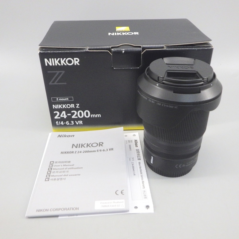 1円〜 Nikon ニコン Z 24-200mm F4-6.3 VR 箱付き ※動作未確認 現状品 レンズ 337-2620171【O商品】