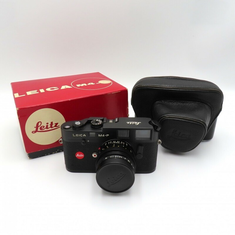 1円〜 Leica ライカ LEICA M4-P フィルムカメラ 1:1.4/50 レンズ 箱・ケース付 シャッターのみ確認済 現状品 y229-2603421【Y商品】