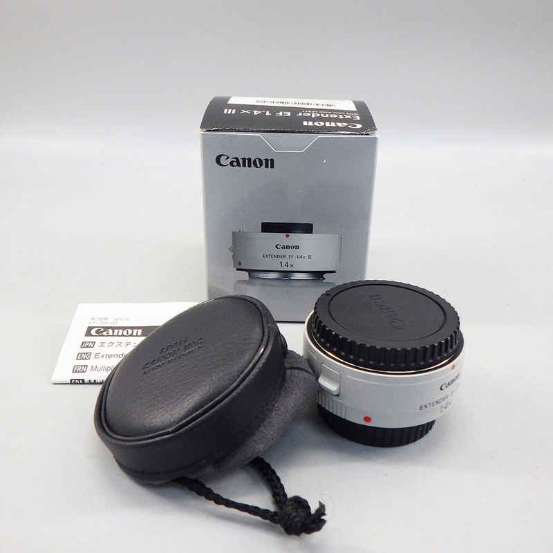 Canon キヤノン エクステンダー EF 1.4x III ※動作未確認 現状品 箱付き レンズ 200-2634897【O商品】