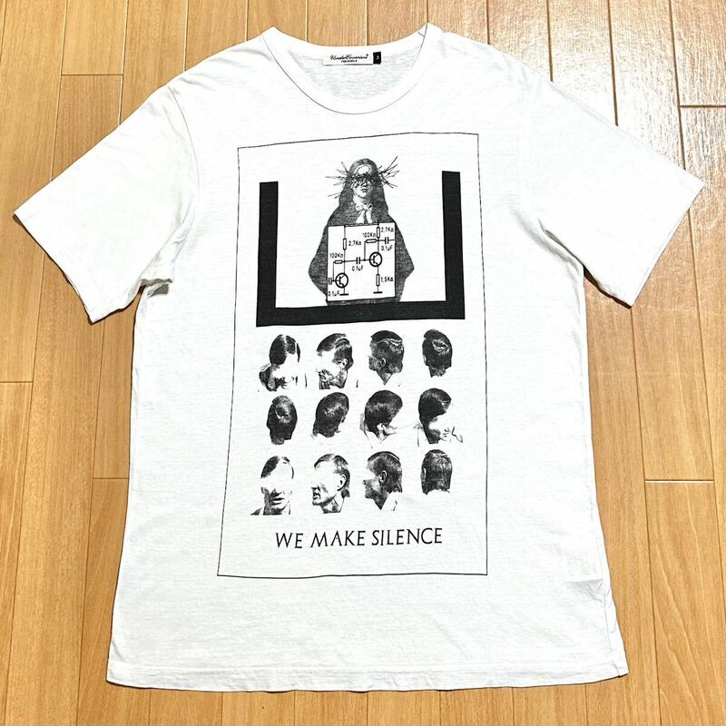 UNDERCOVER we make silence グラフィックプリント tシャツ アンダーカバー 魔女 archive scab t期 but beautiful