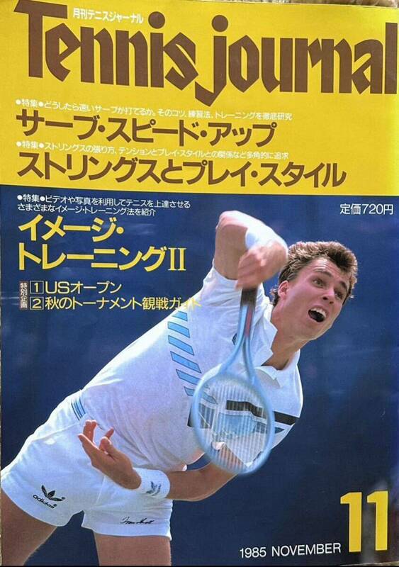 1985フェデレーションカップ招待券+テニスジャーナル1985年11月号