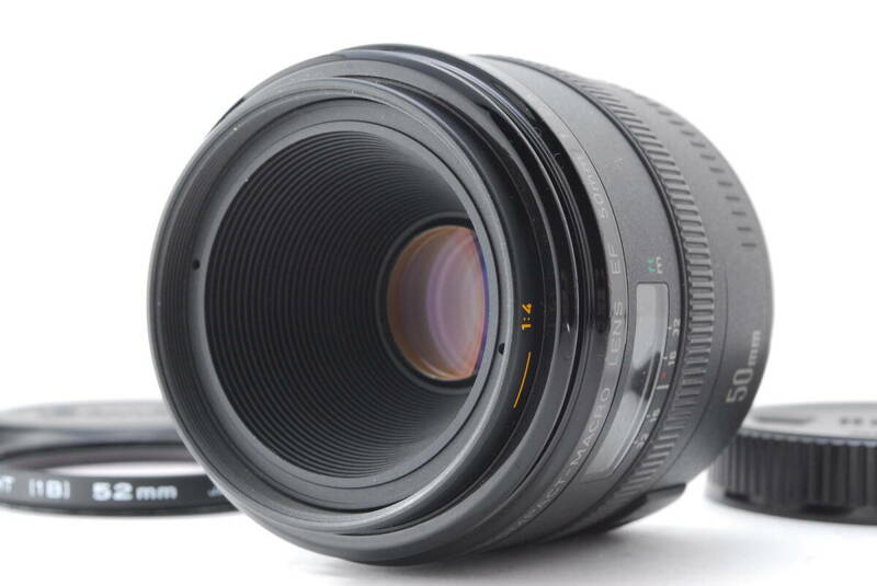 【並品】 Canon Compact-Macro EF 50mm f/2.5 AF Lens for EOS EF Mount キヤノン マクロ オートフォーカス レンズ #1310