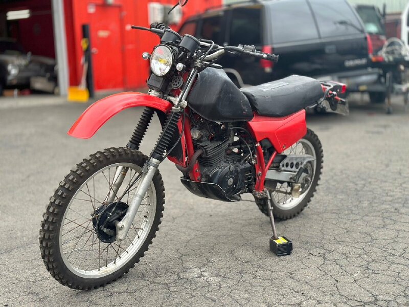 ●超希少! エンジン実働! 書類付き! HONDA ホンダ XL250R MD03 1981-1982年モデル 走行23060㎞ オフロード スクランブラー 札幌発