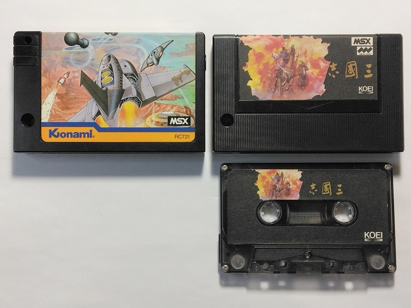 MSX◆スカイジャガー／三國志◆2本セット