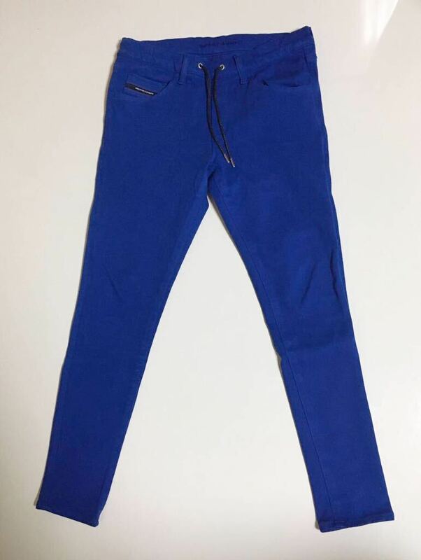 RESOUND CLOTHING BLIND JERSEANS デニム 1 新品 BLUE リサウンドクロージング ブラインド スキニー パンツskinny pants ブルー 青
