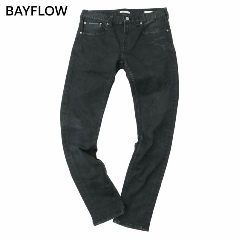 BAYFLOW ベイフロー 通年 ダメージ加工★ ストレッチ スキニー デニム パンツ ジーンズ Sz.2　メンズ　A4B01652_3#R