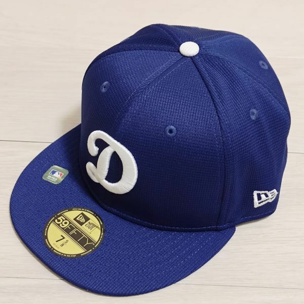 新品 ニューエラ 59Fifty ベースボール キャップ 大谷翔平サイン LA ドジャーズ Dロゴ 7 5/8 MLB 野球 帽子 Y002