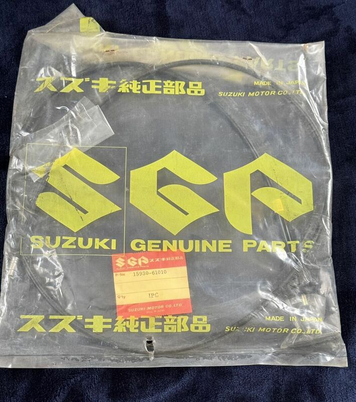 未使用 スズキL40,L41 キャリイ用 チョークワイヤーASSY 純正部品 キャリー SUZUKI CARRY 旧車 昭和