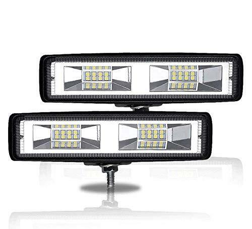 Besline 作業灯 LED ワークライト 2個18W 12V LEDフォグランプ 防水 防塵 耐震 トラック 作業灯