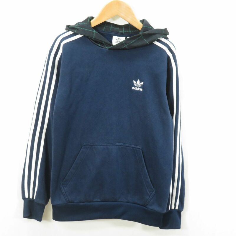 adidas プルオーバー ジャージ パーカー sizeXS/アディダス　0402