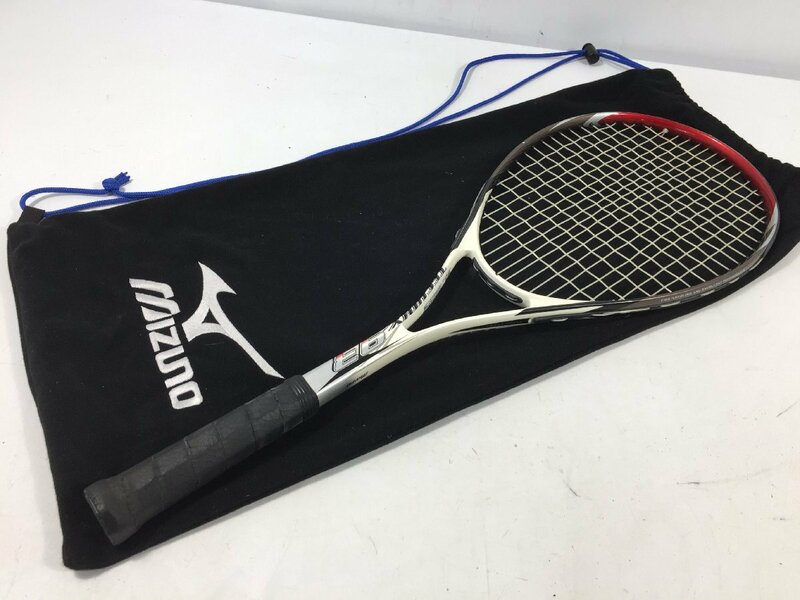 テニスラケット ミズノ TECHNIX93　収納袋付き　中古保管品　OS4.077