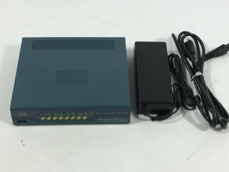 CISCO　シスコ　セキュリティ アプライアンス　ASA5505　ファイアウォール　現状品　CJ5.011　/08-1