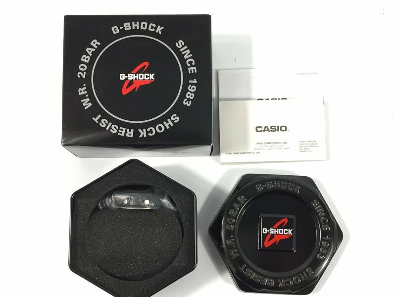 未使用品　CASIO　カシオ　G-SHOCK　Gショック　DW-5750E-1ER　腕時計　タグ付き　KI5.003
