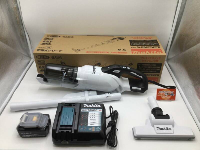 【領収書発行可】☆Makita/マキタ 18v充電式クリーナー CL286FDRFW [ITC2AN8HC8NK]