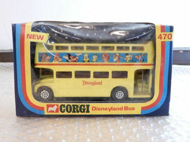 中古品 コーギー / CORGI 470 ディズニーランドバス ミニカー 当時物 箱付き 現状渡し