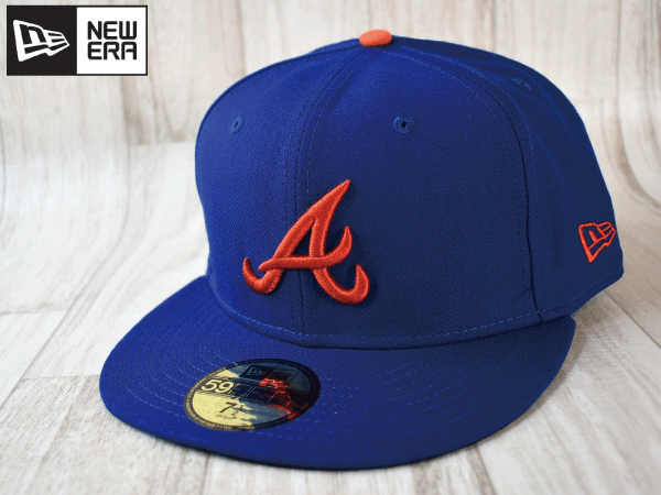 J50《未使用品》NEW ERA ニューエラ【7-1/2 - 59.6cm】MLB ATLANTA BRAVES ブレーブス 帽子 キャップ