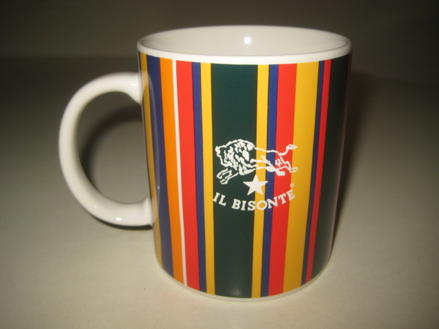 IL BISONTE イルビゾンテ　マルチカラー　マグカップ （底面 エンボス）
