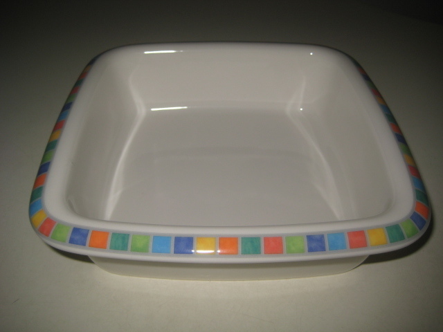 ビレロイ&ボッホ ツイストアレア　セラミックプラス　グラタン皿　オーブン　耐熱　廃盤品　レア　（シール付）