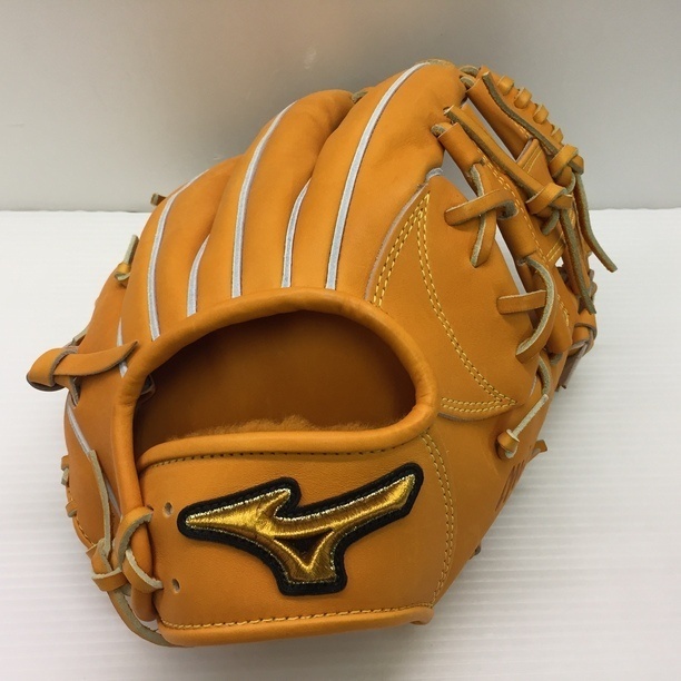 中古品 ミズノ MIZUNO ミズノプロ 硬式 内野手用グローブ 1AJGH28033 9729