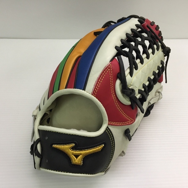 中古品 ミズノ MIZUNO ミズノプロ 軟式 外野手用グローブ 長野久義選手サイン入り オールスターモデル 2012年 2GN90005 9732