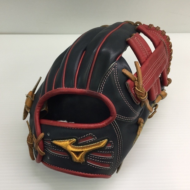 中古品 ミズノ MIZUNO ミズノプロ 軟式 内野手用オーダーグローブ 9859