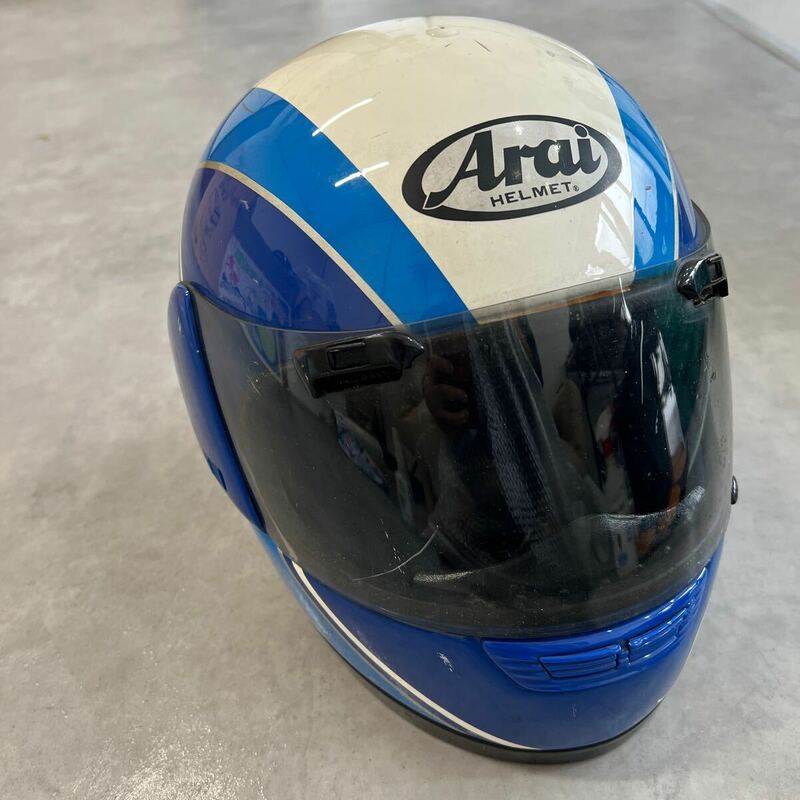 管S240422 f ★☆ Arai YAMAHA アライ　ヤマハ　AstroRD サイズ 59～60cm現状品　☆★