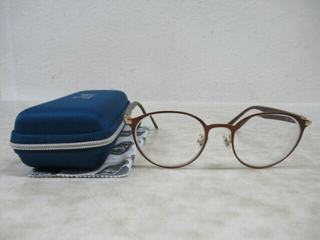 ◆S504.Zoff ゾフ ZA192006Z 43F1 T-TPE M-44 眼鏡 メガネ 度入り/中古