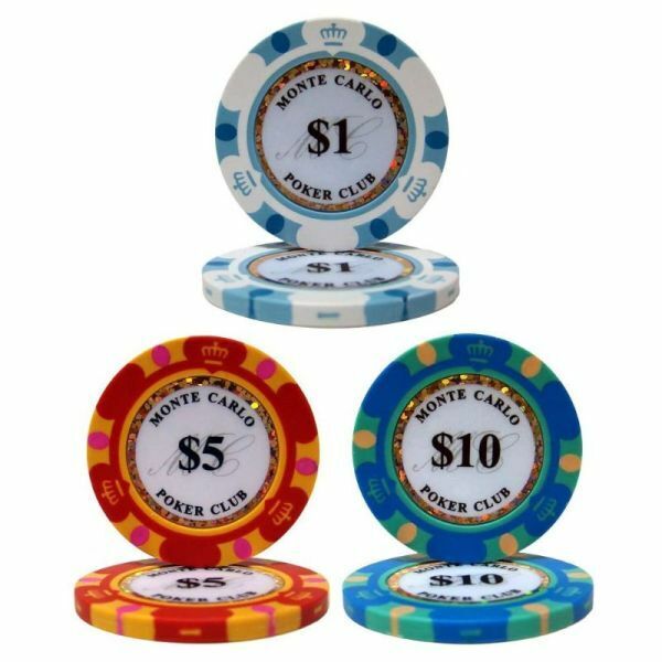 100枚セット ポーカーチップ モンテカルロ カジノ コイン クレイ プラスチック ボール マーカーグリーンマーカー
